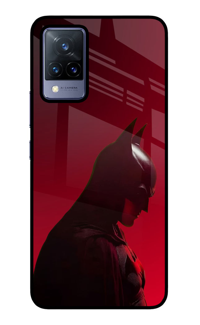 Dark Knight Vivo V21 Glass Case