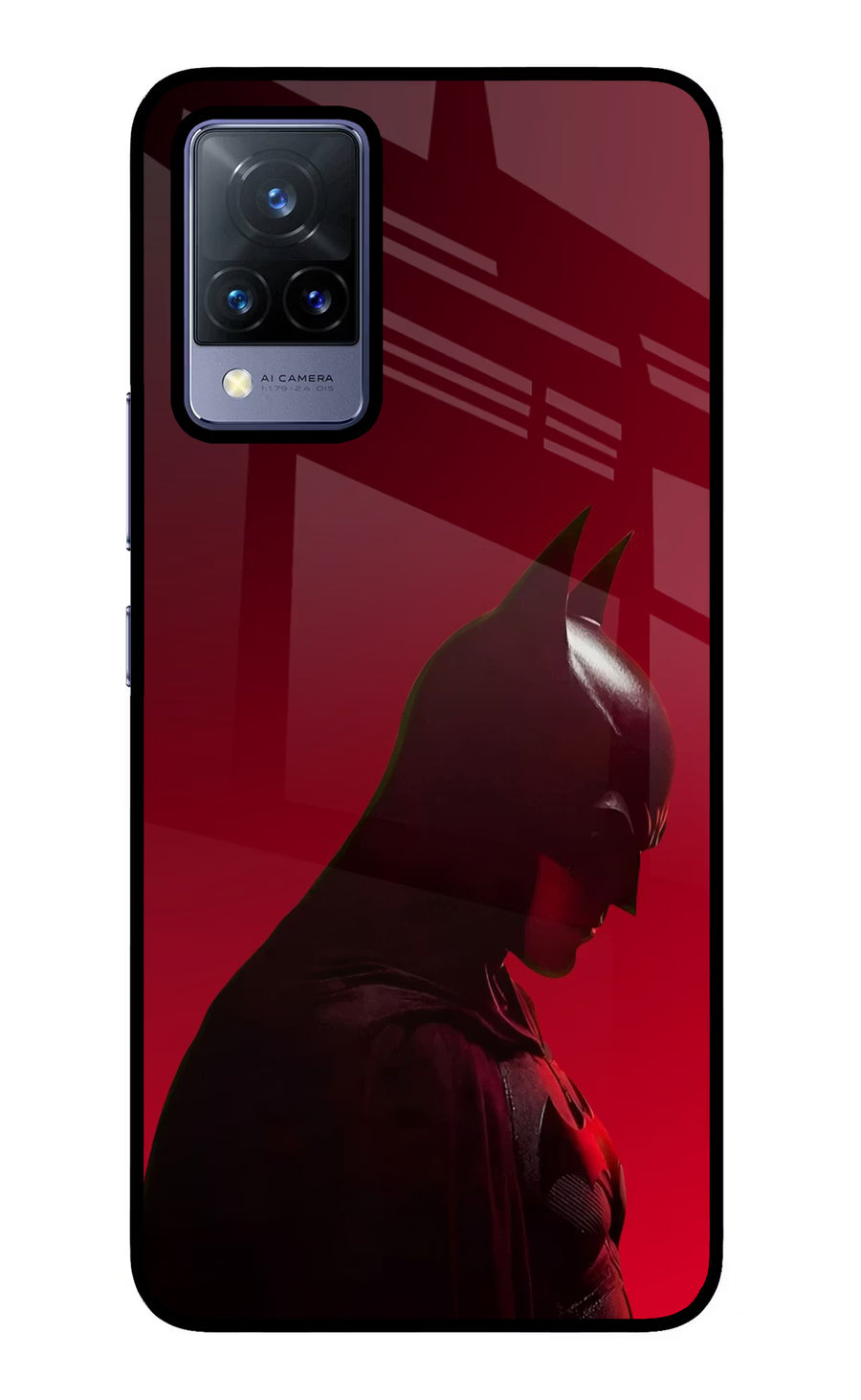 Dark Knight Vivo V21 Back Cover, Glass case