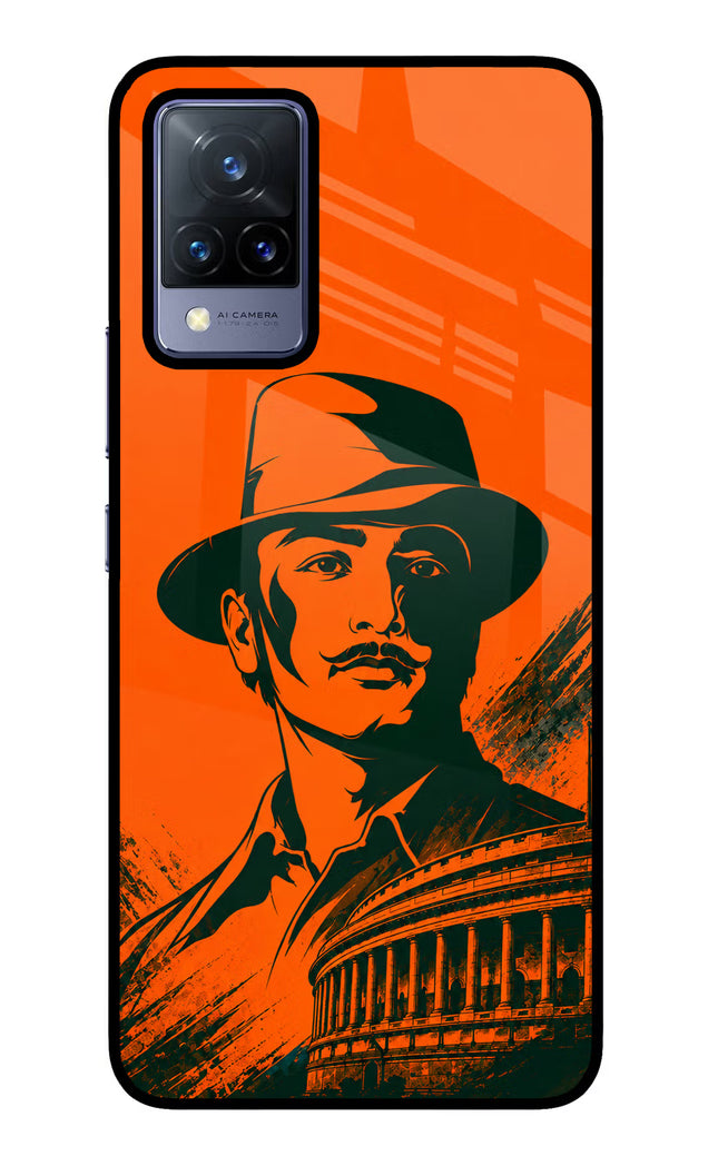 Bhagat Singh Legacy Vivo V21 Glass Case