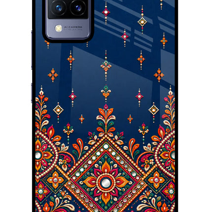Neel Noor Vivo V21 Glass Case