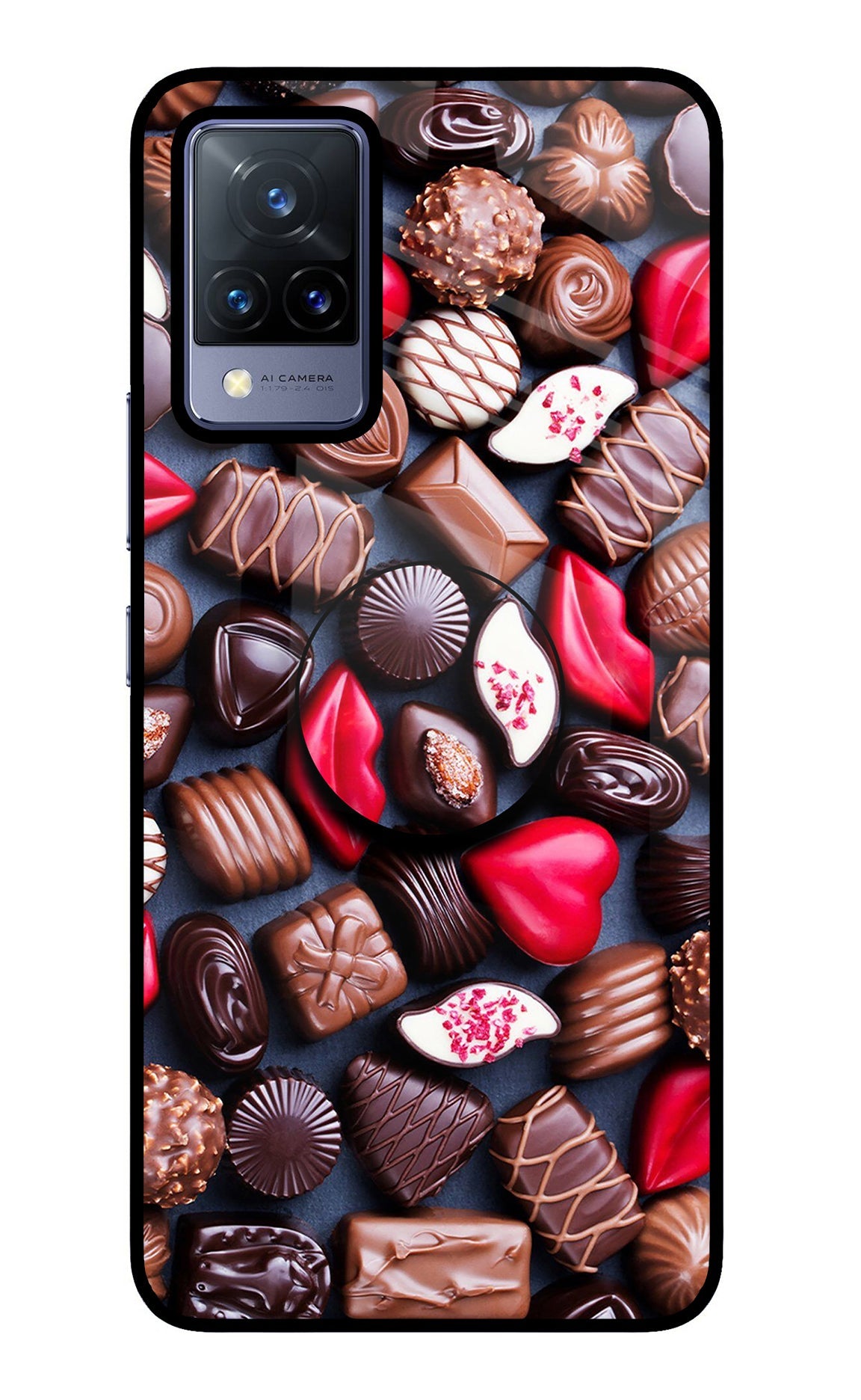 Chocolates Vivo V21 Pop Case