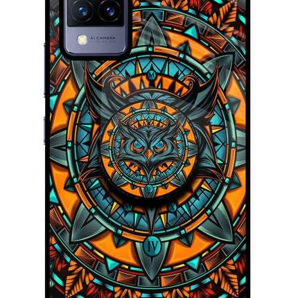 Angry Owl Vivo V21 Pop Case by Casekaro