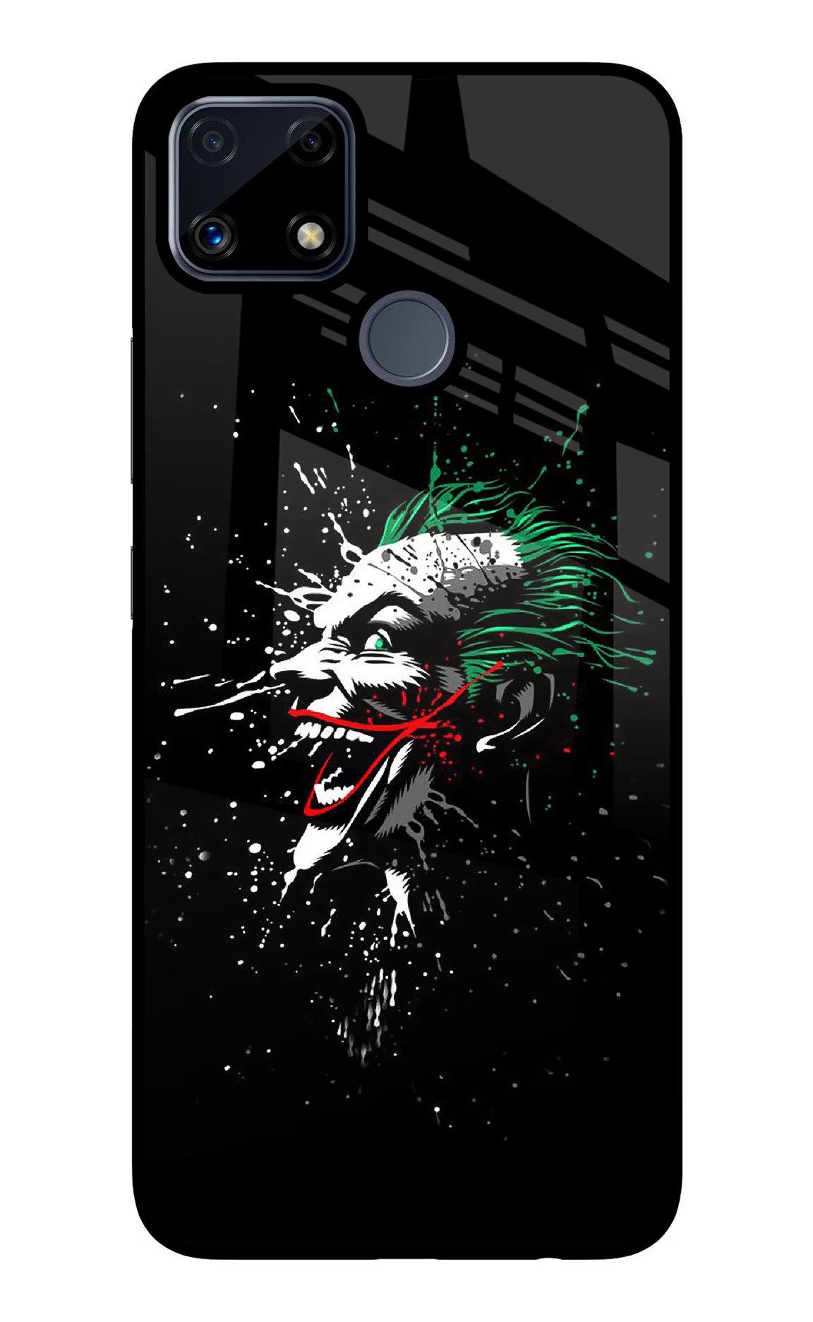 Joker Realme C25/C25s Glass Case Back Cover by Casekaro