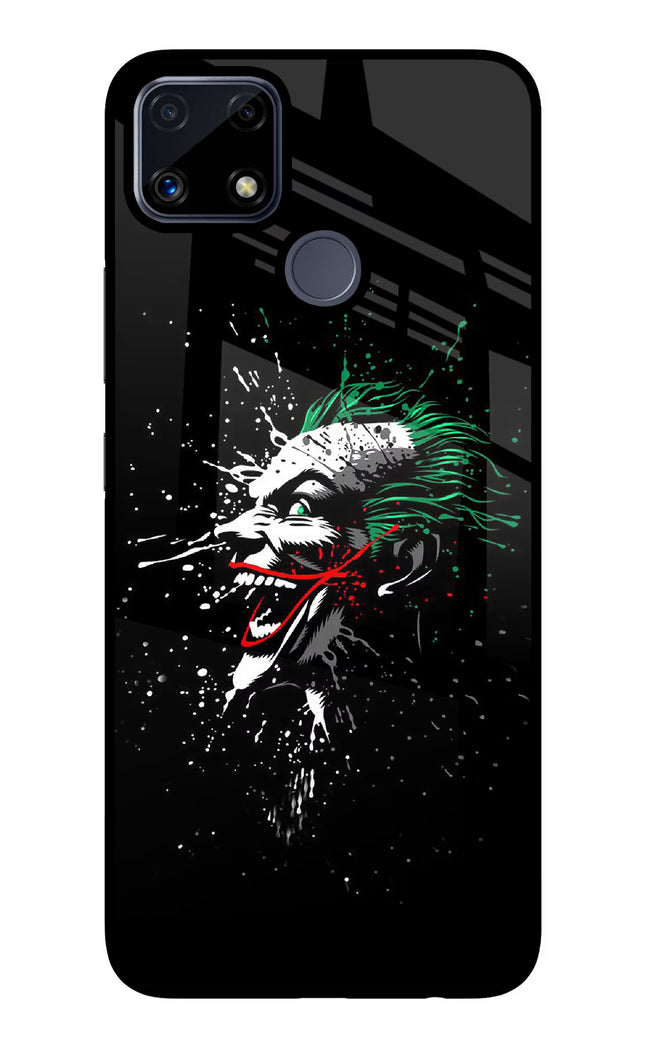 Joker Realme C25/C25s Glass Case Back Cover by Casekaro