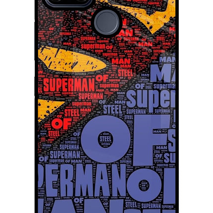 Superman Realme C25/C25s Glass Case