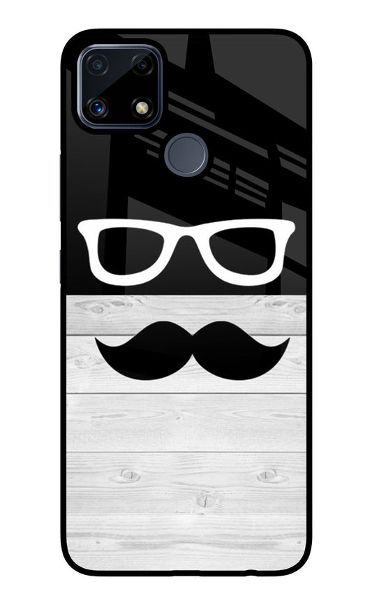 Mustache Realme C25/C25s Glass Case
