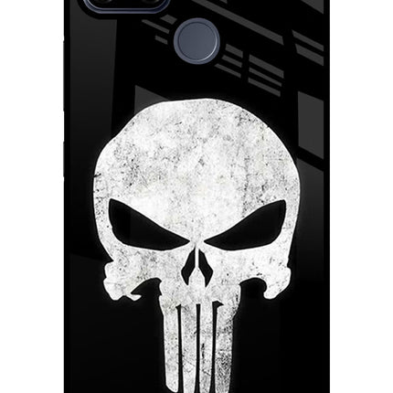 Punisher Skull Realme C25/C25s Glass Case