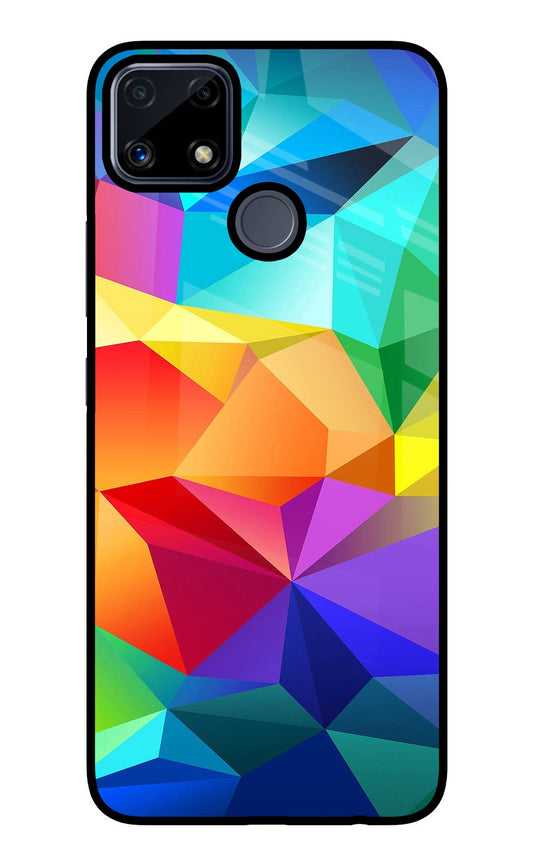 Abstract Pattern Realme C25/C25s Glass Case