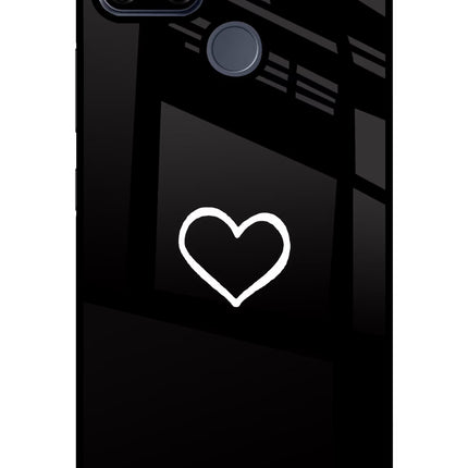 Heart Realme C25/C25s Glass Case