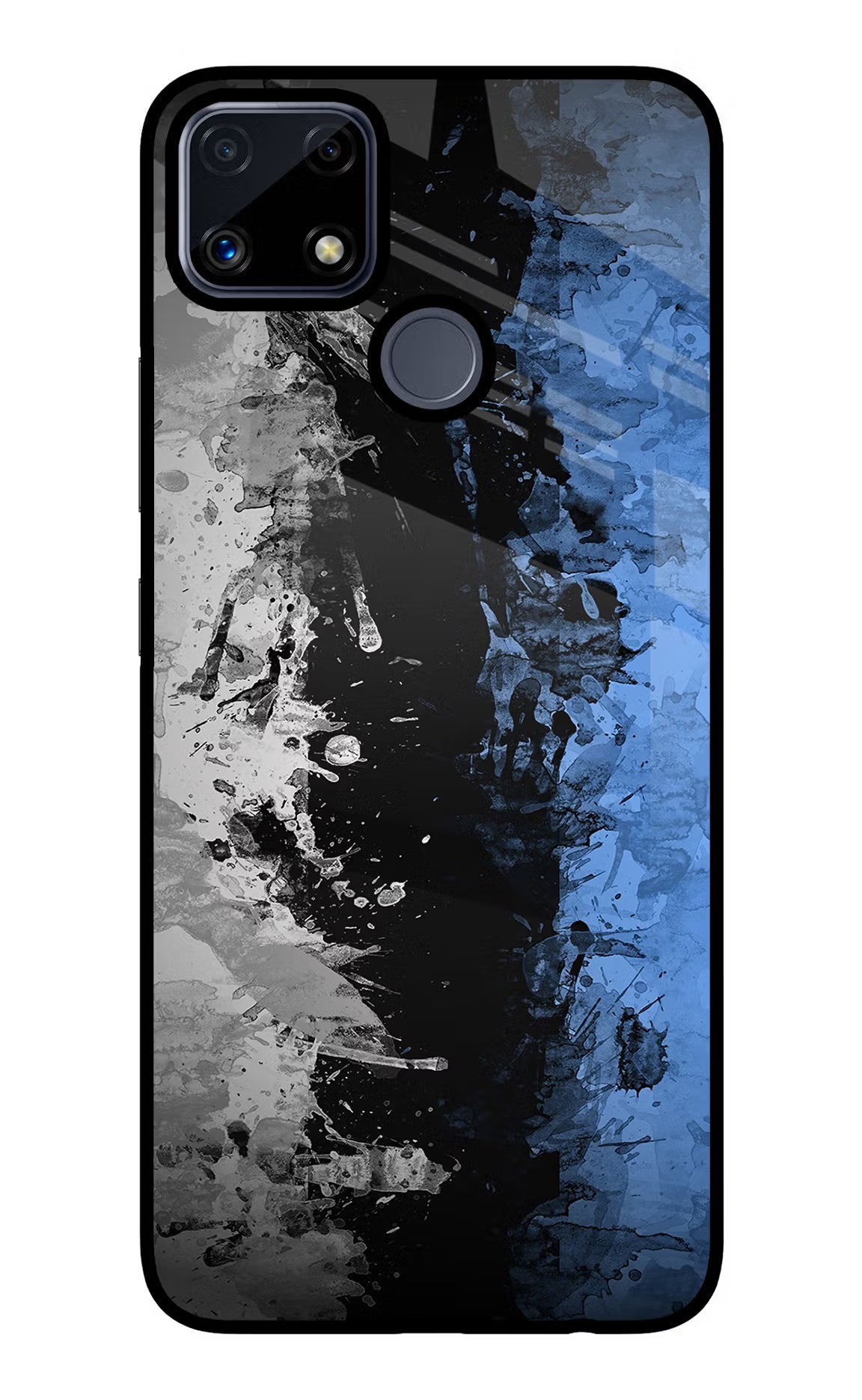 Artistic Design Realme C25/C25s Glass Case Back Cover by Casekaro