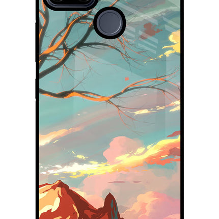 Scenery Realme C25/C25s Glass Case
