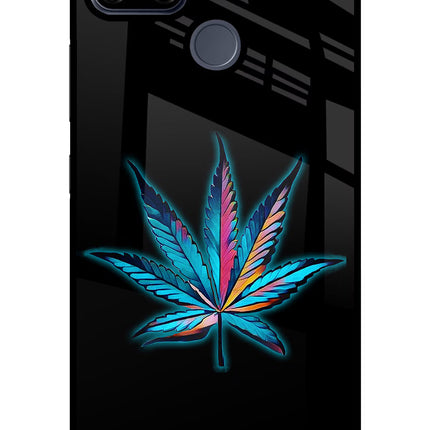 Weed Realme C25/C25s Glass Case