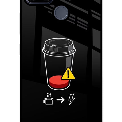 Coffee Realme C25/C25s Glass Case
