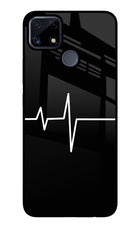 Heart Beats Realme C25/C25s Glass Case