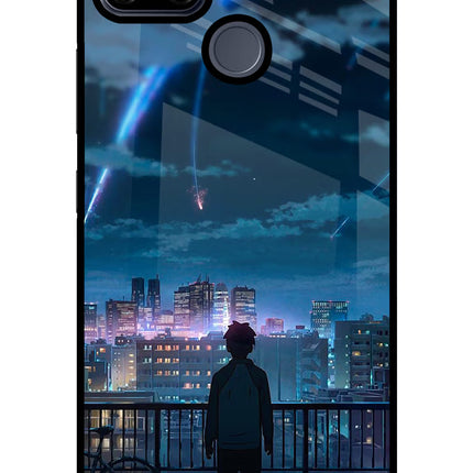 Anime Realme C25/C25s Glass Case Back Cover by Casekaro