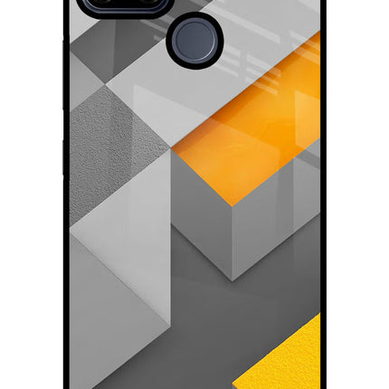 Abstract Realme C25/C25s Glass Case