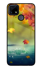 Flowers Realme C25/C25s Glass Case