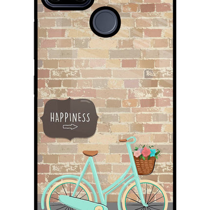 Happiness Artwork Realme C25/C25s Glass Case