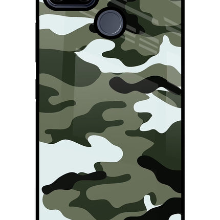 Camouflage Realme C25/C25s Glass Case