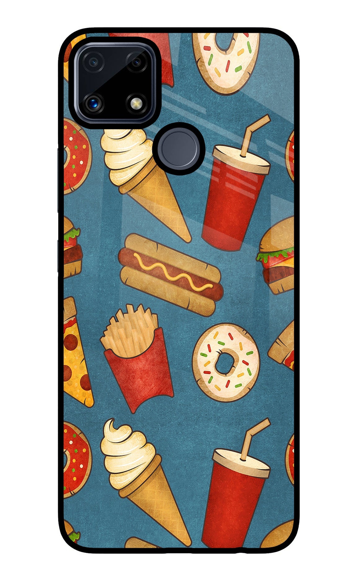 Foodie Realme C25/C25s Back Cover