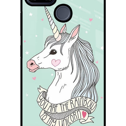 Unicorn Wallpaper Realme C25/C25s Glass Case