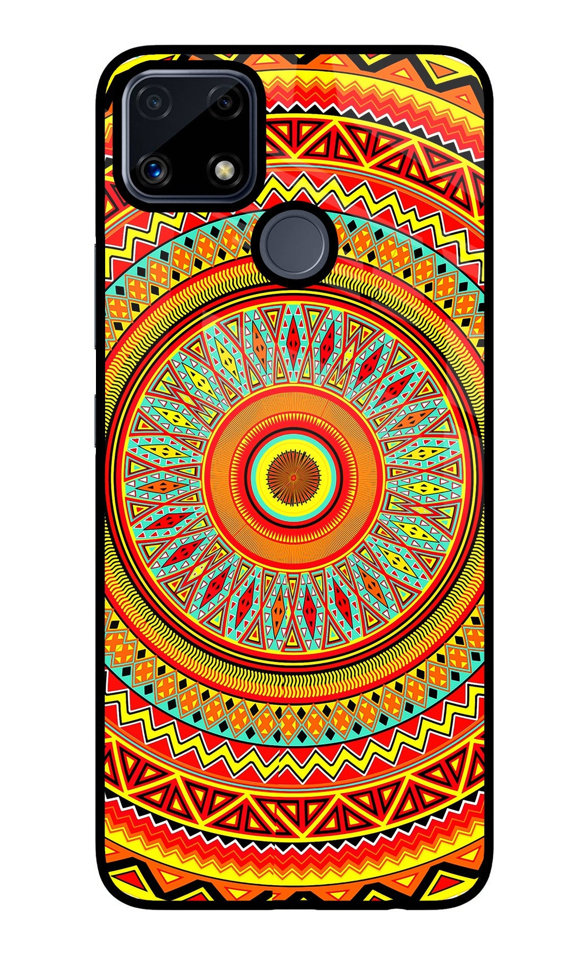 Mandala Pattern Realme C25/C25s Back Cover