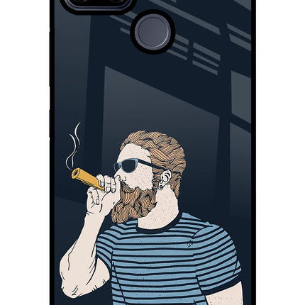 Smoking Realme C25/C25s Glass Case