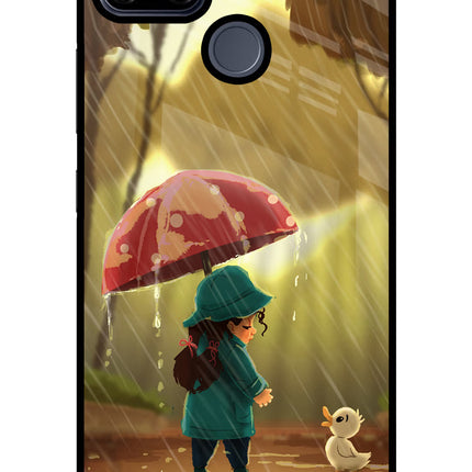 Rainy Day Realme C25/C25s Glass Case