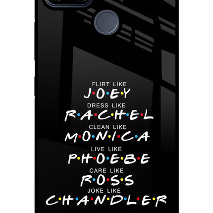 FRIENDS Character Realme C25/C25s Glass Case