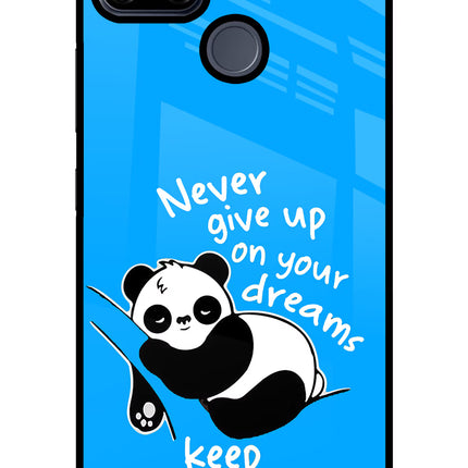 Keep Sleeping Realme C25/C25s Glass Case