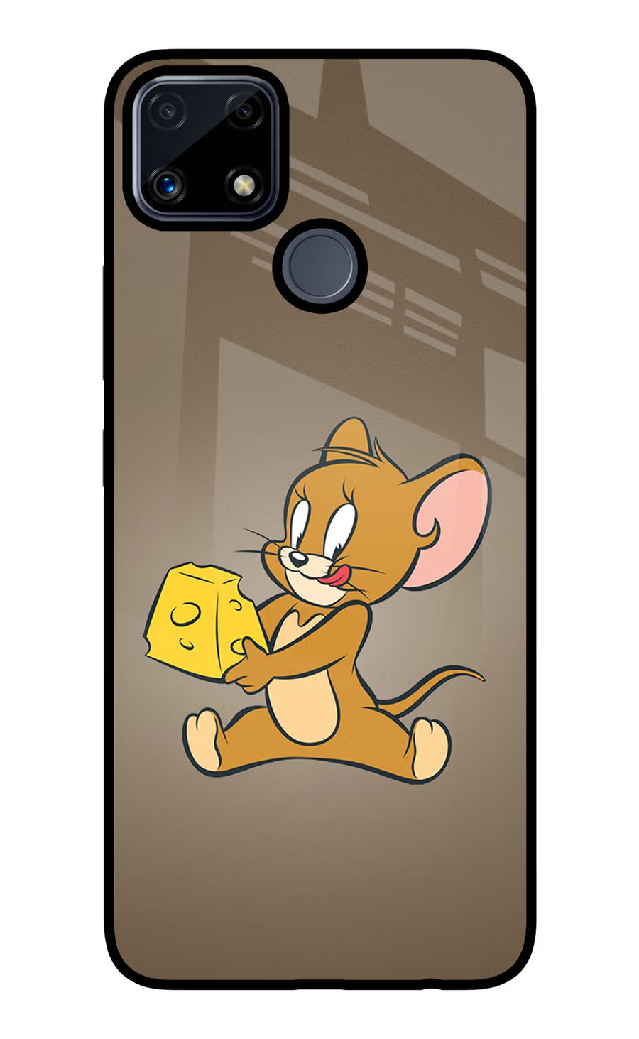 Jerry Realme C25/C25s Back Cover, Glass case