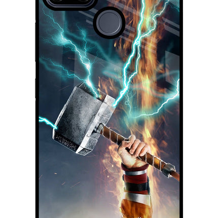 Thor Hammer Mjolnir Realme C25/C25s Glass Case