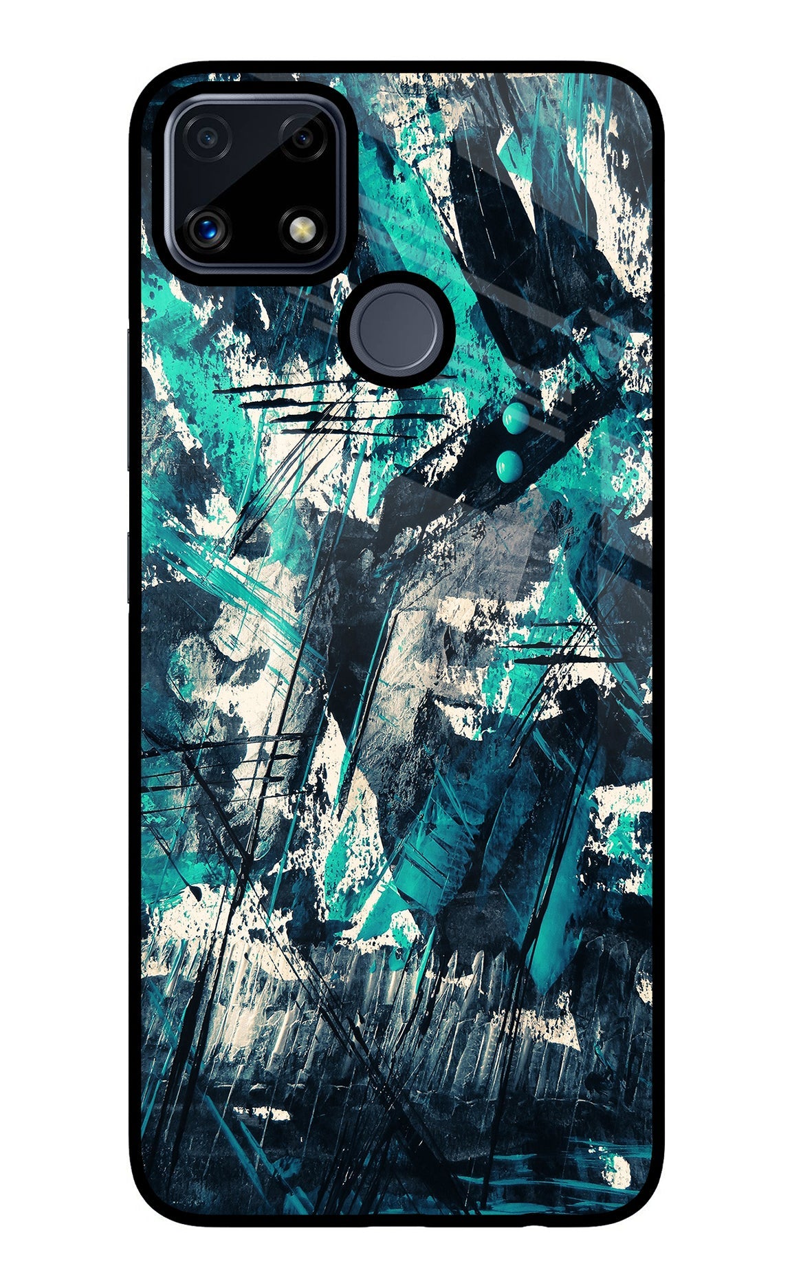 Artwork Realme C25/C25s Glass Case