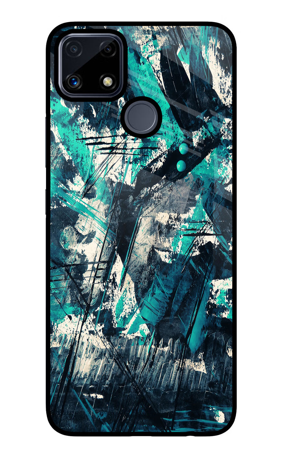 Artwork Realme C25/C25s Back Cover, Glass case