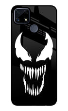 Venom Realme C25/C25s Glass Case Back Cover by Casekaro