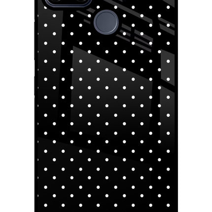 White Dots Realme C25/C25s Glass Case