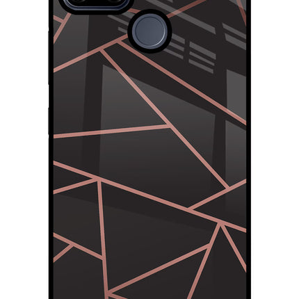 Geometric Pattern Realme C25/C25s Glass Case