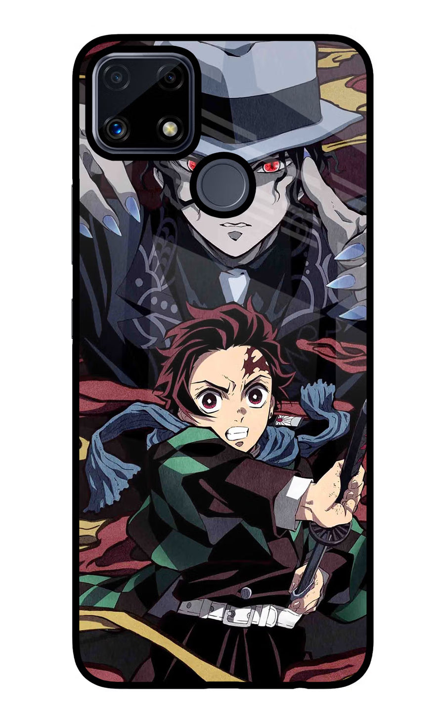 Demon Slayer Realme C25/C25s Back Cover, Glass case