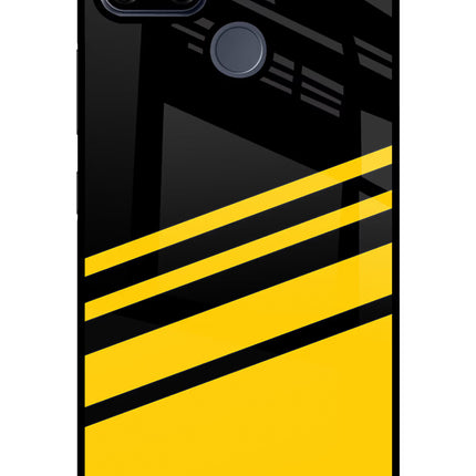 Yellow Shades Realme C25/C25s Glass Case