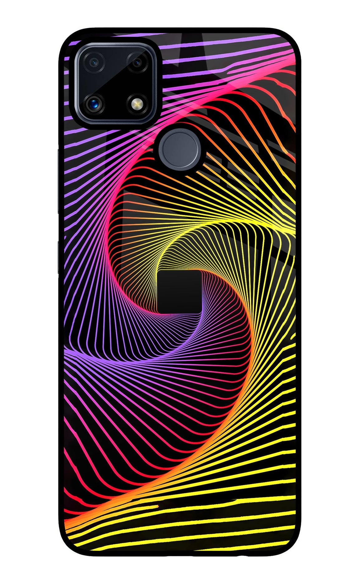 Colorful Strings Realme C25/C25s Back Cover