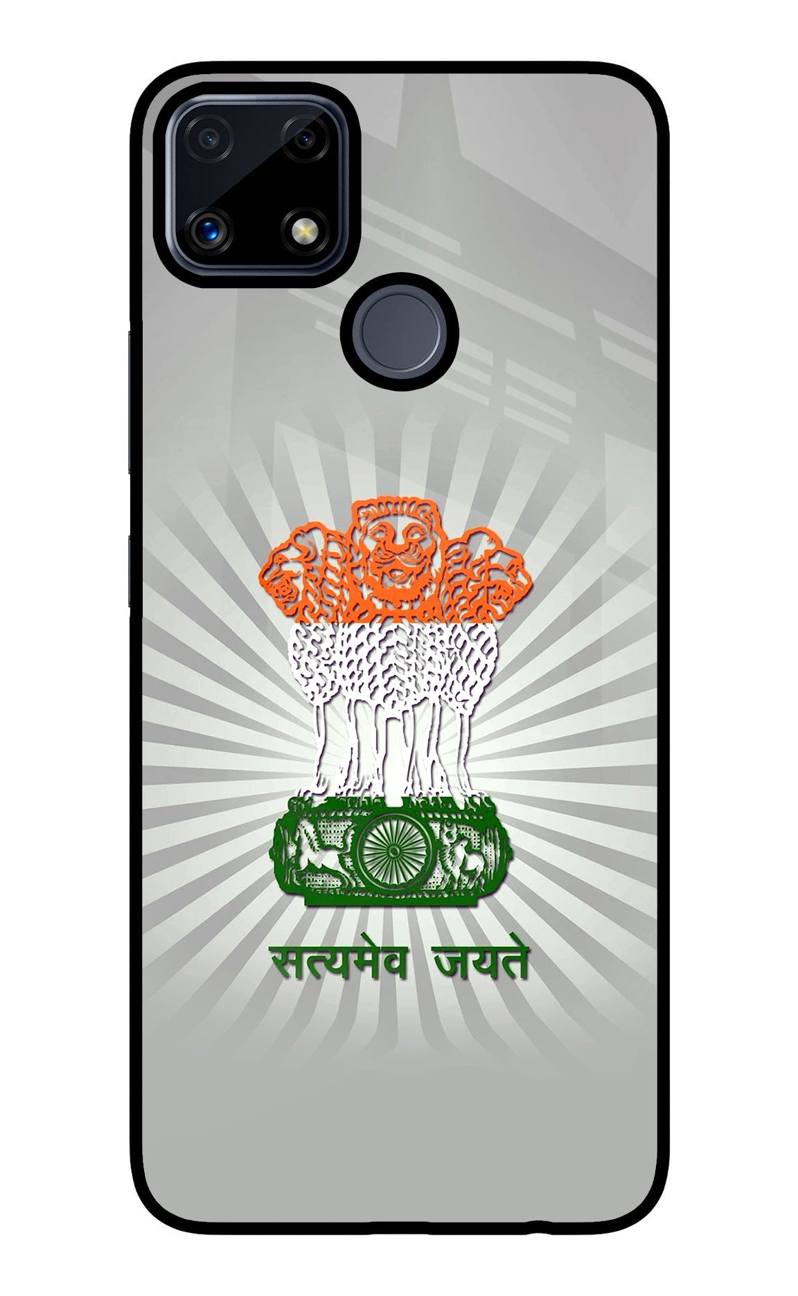 Satyamev Jayate Art Realme C25/C25s Glass Case