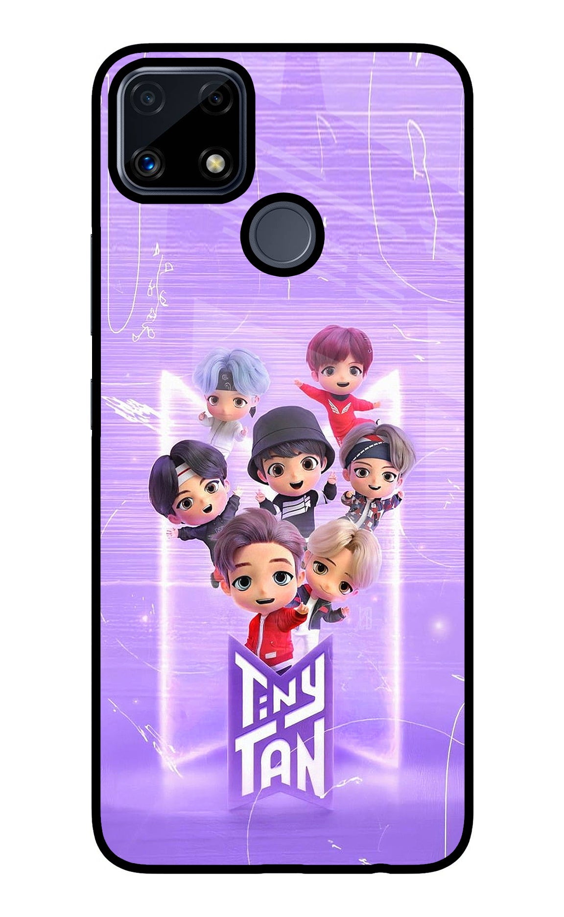 BTS Tiny Tan Realme C25/C25s Back Cover