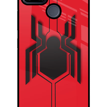 Spider Realme C25/C25s Glass Case Back Cover by Casekaro