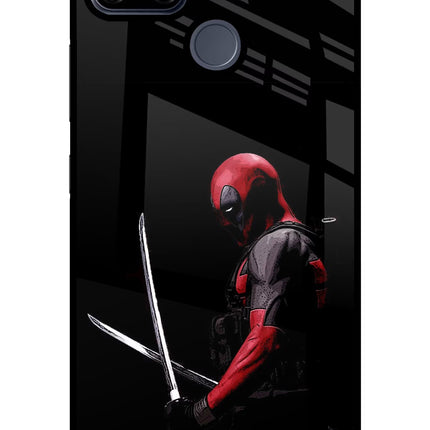 Deadpool Realme C25/C25s Glass Case Back Cover by Casekaro
