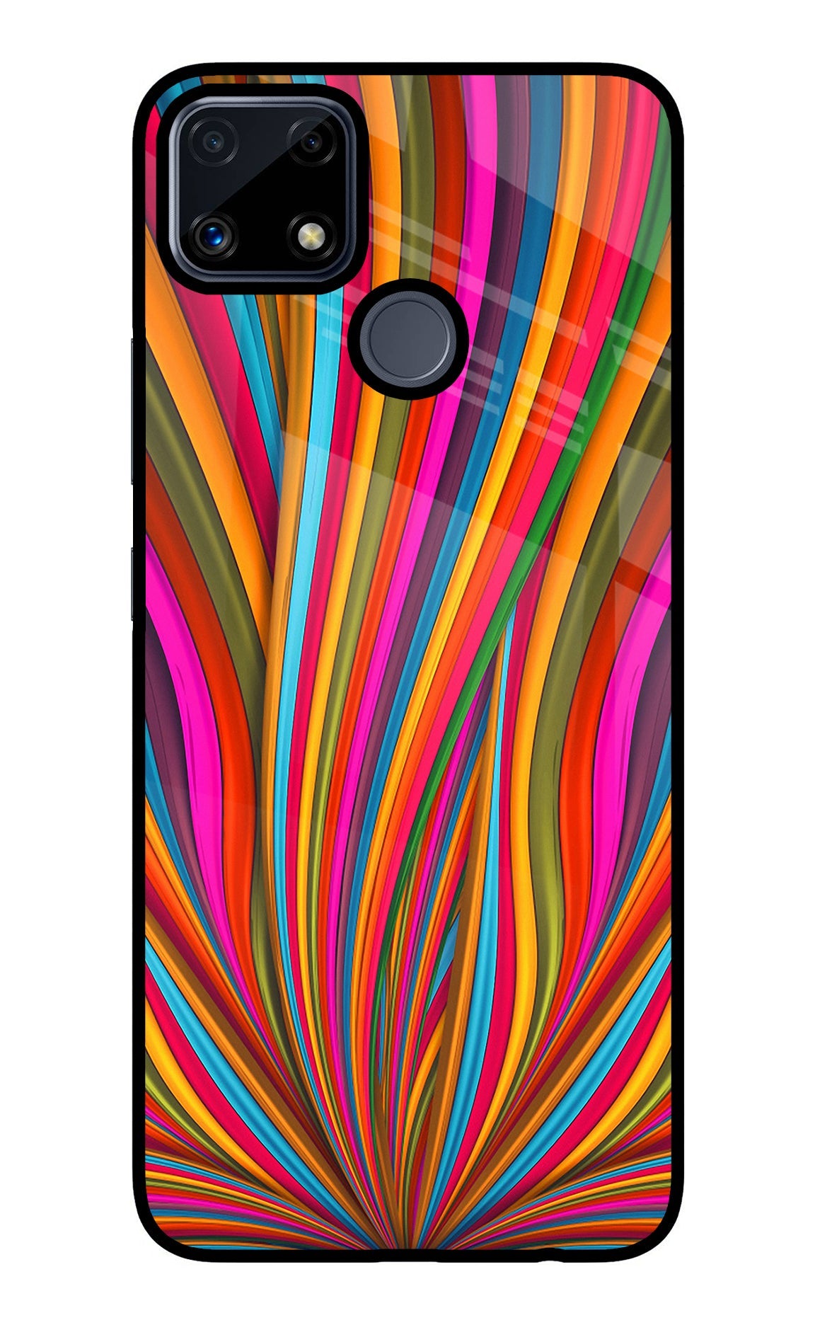 Trippy Wavy Realme C25/C25s Back Cover