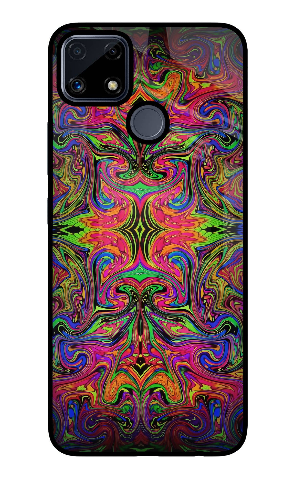 Psychedelic Art Realme C25/C25s Back Cover