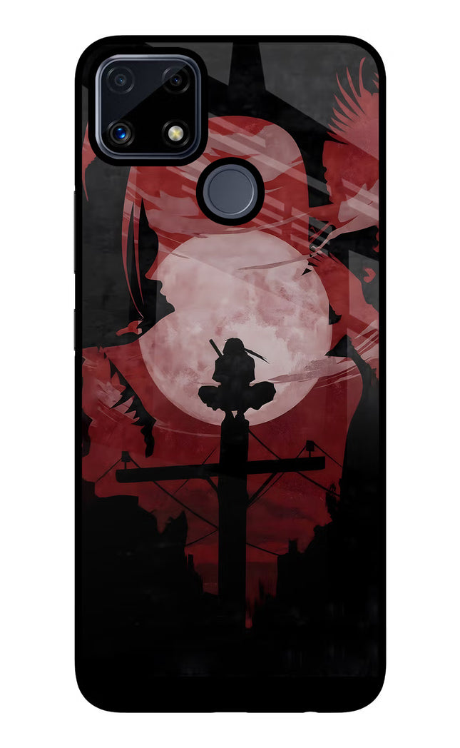 Naruto Anime Realme C25/C25s Glass Case Back Cover by Casekaro
