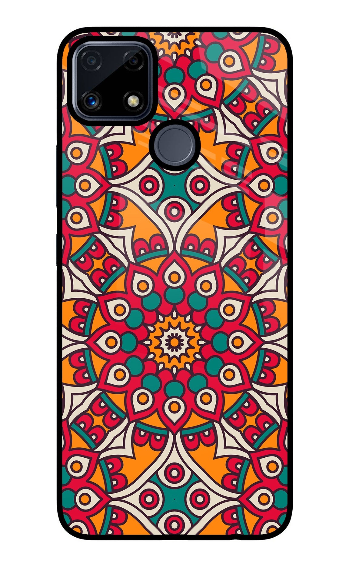 Mandala Art Realme C25/C25s Back Cover