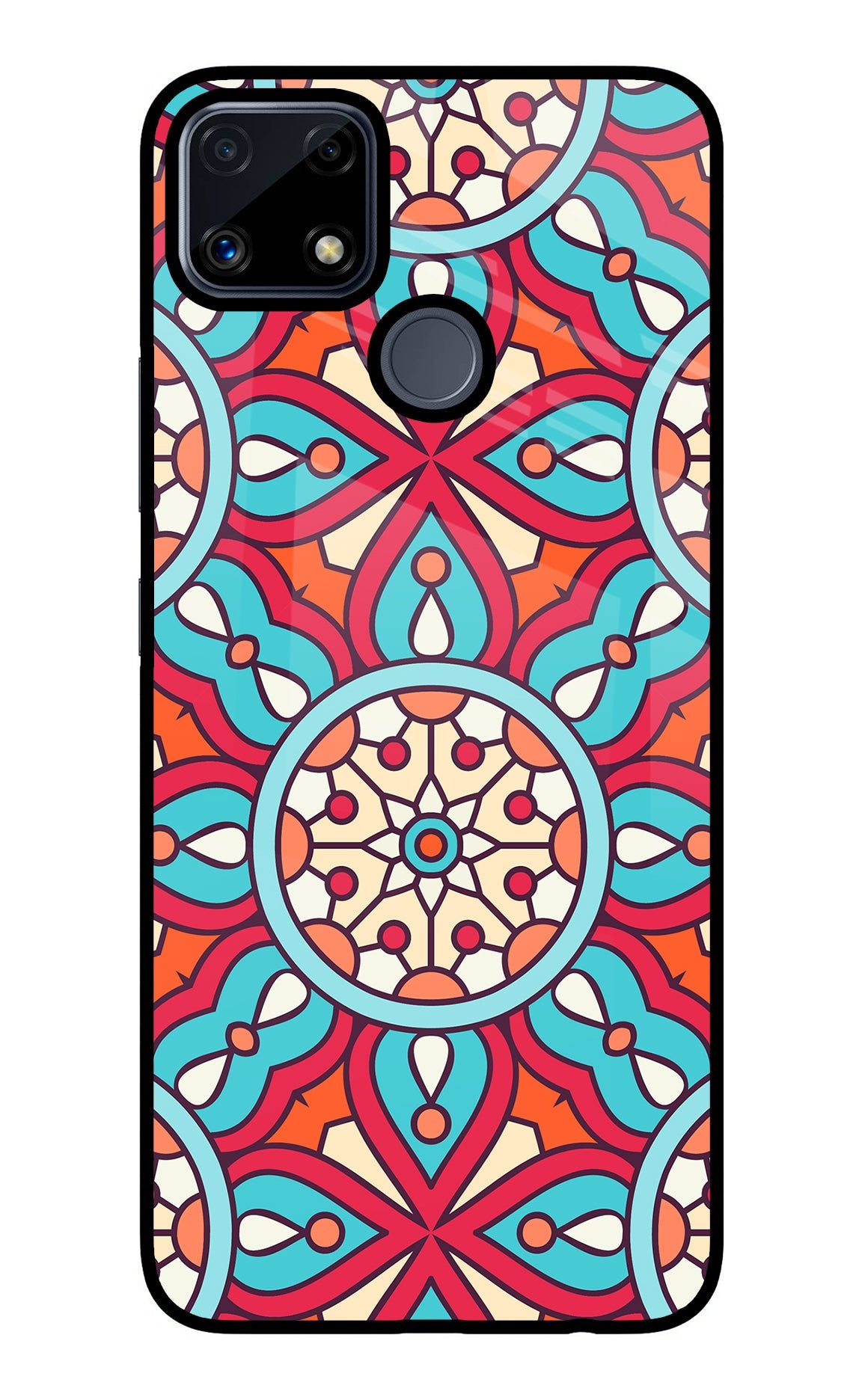 Mandala Geometric Realme C25/C25s Back Cover