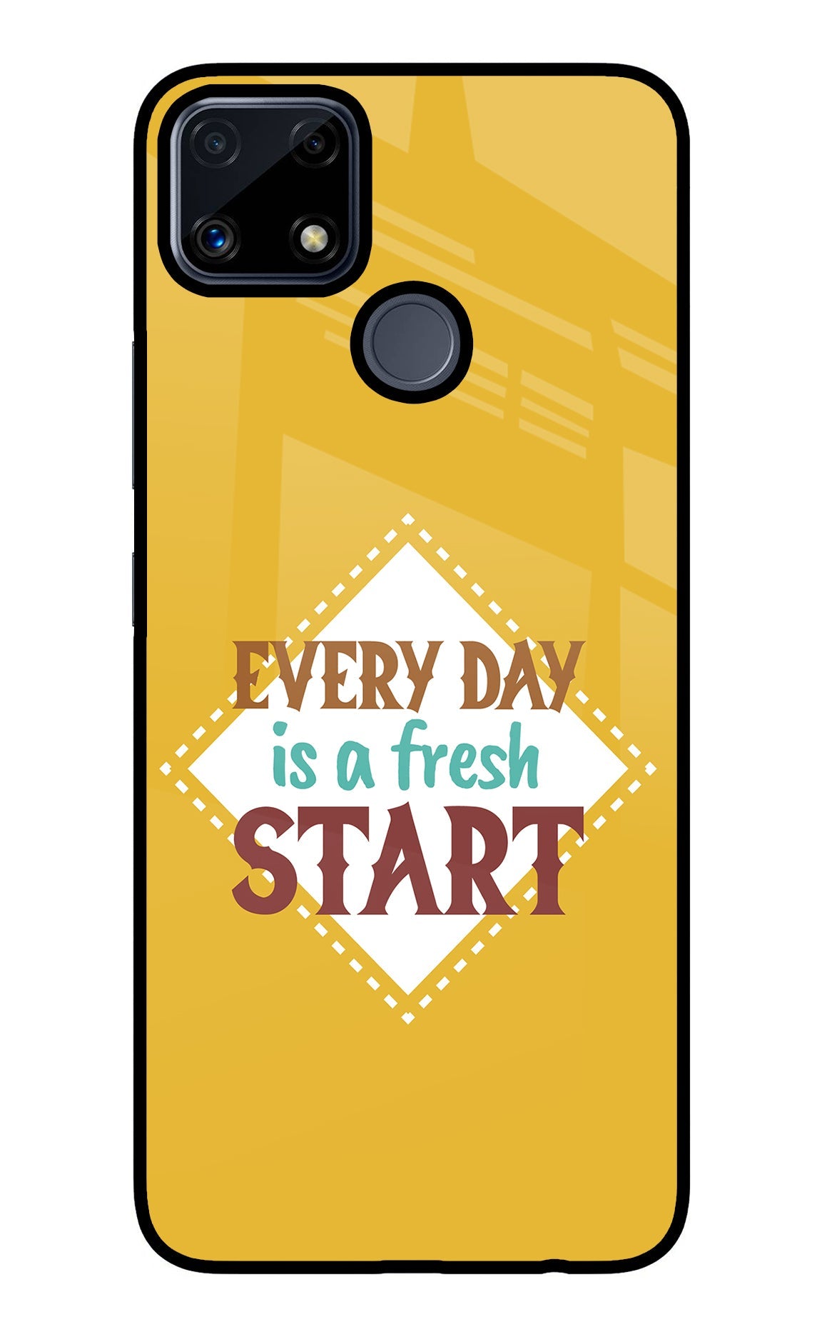 Every day is a Fresh Start Realme C25/C25s Back Cover